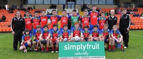 Naomh Eoin Under 16 heartache
