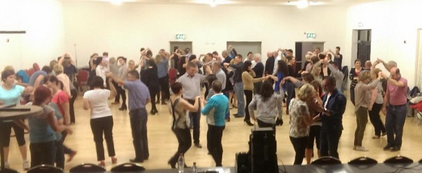Dancing shoes on at Clonmore Hall