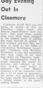 Apple Pullers Ball 1968