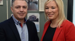 Minister Officially Opens Clonmore Hall