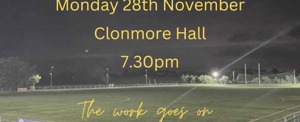 Clonmore GFC AGM 2022 Booklet